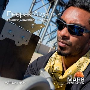 Atyam 24 under 24 leader innovator STEAM space