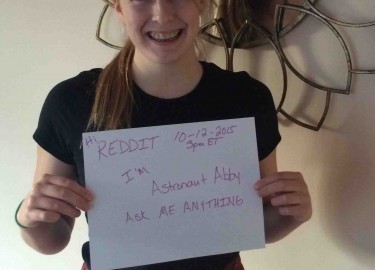 Astronaut Abby REDDIT Ask Me Anything