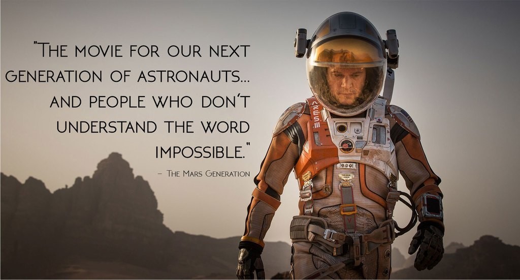 The Martian Movie Opening