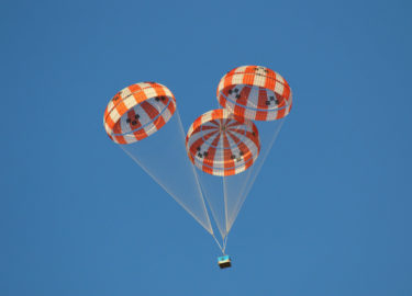 NASA Orion Parachute test